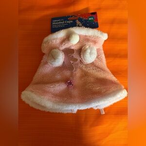 Vibrant Life Hooded Cape Pink Dog Size M/L New
